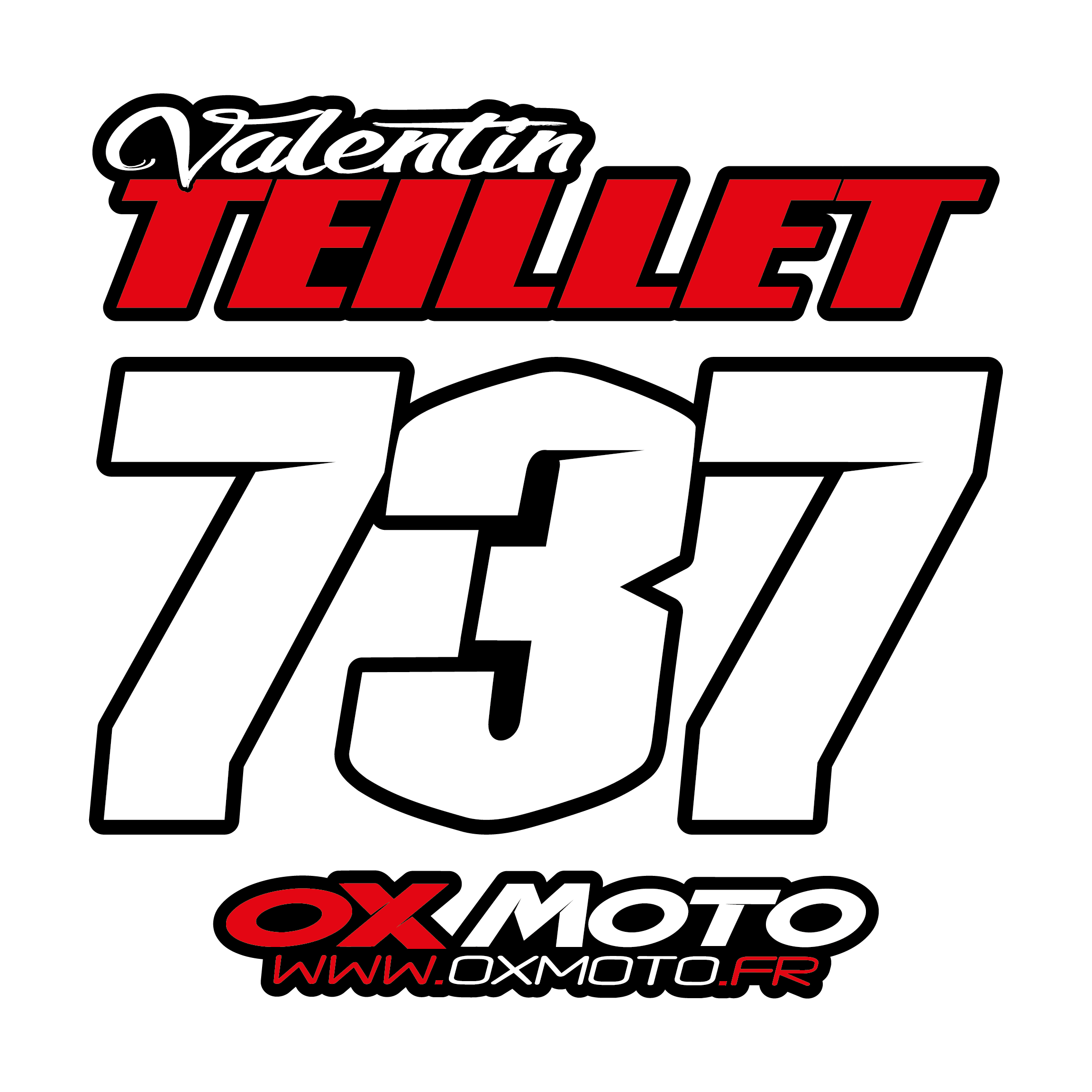 Tenue Kenny Titanium rouge/noir 2023