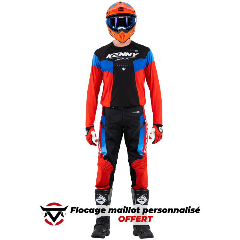 Tenue Kenny Titanium rouge/noir 2023